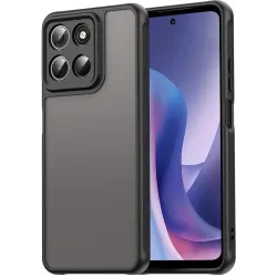 Coque arrière Phonesta AirFrost pour Motorola Moto G57 Power - Noir mat