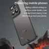 Coque arrière Phonesta AirFrost pour Motorola Moto G57 Power - Noir mat 3