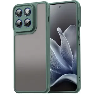 Coque arrière Phonesta AirFrost pour Motorola Edge 70 - Vert mat