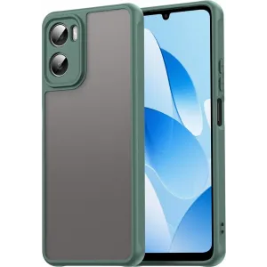 Coque arrière Phonesta AirFrost pour Motorola Moto G06/G06 Power - Vert mat