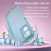 Coque arrière Phonesta AirFrost pour Motorola Moto G06/G06 Power - Bleu givré mat 3