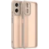 Coque arrière Phonesta AirFrost pour Motorola Moto G06/G06 Power - Beige sable mat 0