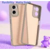Coque arrière Phonesta AirFrost pour Motorola Moto G06/G06 Power - Beige sable mat 1