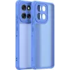 Coque arrière Phonesta AirFrost pour Motorola Moto G86/G86 Power - Bleu saphir mat 0