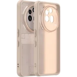 Coque arrière Phonesta AirFrost pour Nothing Phone (3a) Pro - Beige sable mat