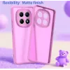 Coque arrière Phonesta AirFrost pour Xiaomi Redmi Note 15 4G/5G / Xiaomi Poco M8 - Rose bonbon mat 7