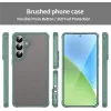 Coque arrière Phonesta AirFrost pour Samsung Galaxy S26 Plus - Vert mat 1