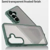 Coque arrière Phonesta AirFrost pour Samsung Galaxy S26 Plus - Vert mat 4
