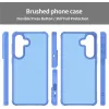 Coque arrière Phonesta AirFrost pour Samsung Galaxy S26 Plus - Bleu saphir mat 8