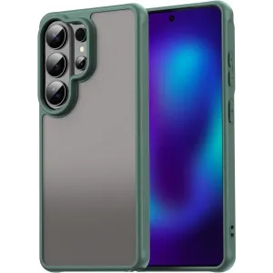 Coque arrière Phonesta AirFrost pour Samsung Galaxy S26 Ultra - Vert mat