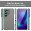 Coque arrière Phonesta AirFrost pour Samsung Galaxy S26 Ultra - Vert mat 1