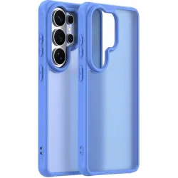 Coque arrière Phonesta AirFrost pour Samsung Galaxy S26 Ultra - Bleu saphir mat