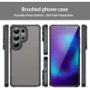 Coque arrière Phonesta AirFrost pour Samsung Galaxy S26 Ultra - Noir mat 1