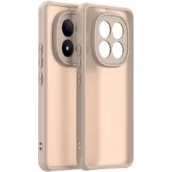 Coque arrière Phonesta AirFrost pour Xiaomi Redmi Note 15 Pro 4G - Beige sable mat