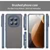 Coque arrière Phonesta AirFrost pour Xiaomi Redmi Note 15 Pro 5G - Bleu mat 3