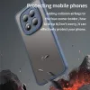 Coque arrière Phonesta AirFrost pour Xiaomi Redmi Note 15 Pro 5G - Bleu mat 5