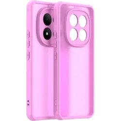 Coque arrière Phonesta AirFrost pour Xiaomi Redmi Note 15 Pro 5G - Rose bonbon mat