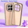 Coque arrière Phonesta AirFrost pour Xiaomi Redmi Note 15 Pro Plus / Xiaomi Poco M8 Pro - Beige sable mat 8