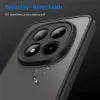 Coque arrière Phonesta AirFrost pour Xiaomi Redmi Note 15 Pro Plus / Xiaomi Poco M8 Pro - Noir mat 1