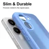 Coque arrière Phonesta AirFrost pour Xiaomi Poco X8 Pro - Bleu saphir mat 6