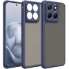 Coque arrière Phonesta AirFrost pour Motorola Edge 70 Fusion - Bleu mat 0