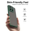 Coque arrière Phonesta AirFrost pour Motorola Edge 70 Fusion - Vert mat 1