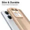 Coque arrière Phonesta AirFrost pour Motorola Edge 70 Fusion - Beige sable mat 5