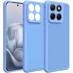 Coque arrière Phonesta AirFrost pour Motorola Edge 70 Fusion - Bleu saphir mat