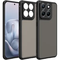 Coque arrière Phonesta AirFrost pour Motorola Edge 70 Fusion - Noir mat