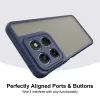 Coque arrière Phonesta AirFrost pour Motorola Moto G47/G37/G37 Power - Bleu mat 4