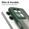 Coque arrière Phonesta AirFrost pour Motorola Moto G47/G37/G37 Power - Vert mat 5