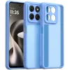 Coque arrière Phonesta AirFrost pour Motorola Moto G47/G37/G37 Power - Bleu saphir mat 0
