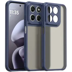 Coque arrière Phonesta AirFrost pour Motorola Moto G87/G77/G76 - Bleu mat