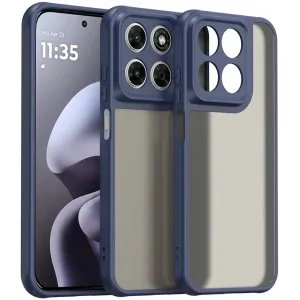 Coque arrière Phonesta AirFrost pour Motorola Moto G87/G77/G76 - Bleu mat
