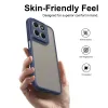 Coque arrière Phonesta AirFrost pour Motorola Moto G87/G77/G76 - Bleu mat 1