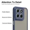 Coque arrière Phonesta AirFrost pour Motorola Moto G87/G77/G76 - Bleu mat 6