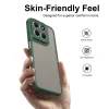 Coque arrière Phonesta AirFrost pour Motorola Moto G87/G77/G76 - Vert mat 1