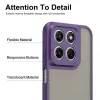 Coque arrière Phonesta AirFrost pour Motorola Moto G87/G77/G76 - Violet mat 6