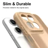 Coque arrière Phonesta AirFrost pour Motorola Moto G87/G77/G76 - Beige sable mat 5