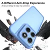 Coque arrière Phonesta AirFrost pour Motorola Moto G87/G77/G76 - Bleu saphir mat 3