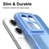 Coque arrière Phonesta AirFrost pour Motorola Moto G87/G77/G76 - Bleu saphir mat 5