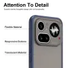 Coque arrière Phonesta AirFrost pour Nothing Phone (4a) Pro - Bleu mat 6