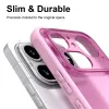 Coque arrière Phonesta AirFrost pour Nothing Phone (4a) Pro - Rose bonbon mat 5