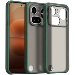 Coque arrière Phonesta AirFrost pour Nothing Phone (4a) Pro - Vert mat