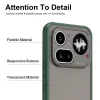 Coque arrière Phonesta AirFrost pour Nothing Phone (4a) Pro - Vert mat 6