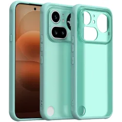 Coque arrière Phonesta AirFrost pour Nothing Phone (4a) Pro - Bleu givré mat