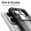 Coque arrière Phonesta AirFrost pour Nothing Phone (4a) Pro - Noir mat 5