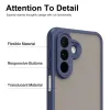 Coque arrière Phonesta AirFrost pour Samsung Galaxy A27 - Bleu mat 6