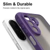 Coque arrière Phonesta AirFrost pour Samsung Galaxy A27 - Violet mat 5