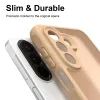Coque arrière Phonesta AirFrost pour Samsung Galaxy A27 - Beige sable mat 5